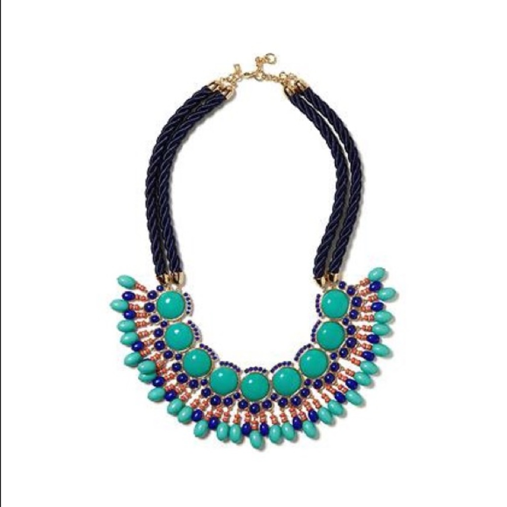 Banana Republic Teal Statement Necklace